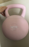 yottoy翘臀软壶铃女士提壶哑铃翘臀深蹲力量家用健身训练器材8kg-迷见粉 实拍图