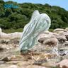 361°儿童洞洞鞋26夏男女中大童透气软弹水陆一脚蹬沙滩凉鞋 绿37 实拍图