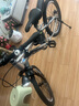 飞鸽儿童自行车6-10-15岁碟刹山地车男孩变速减震中学生女孩脚踏车 【单速】时尚银+减震碟刹+辐条轮 20寸适合身高130-150cm 实拍图