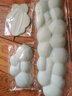 SANWA SUPPLY 云朵键盘腕托 女生鼠标手枕三件套 附杯垫 防滑底 可水洗 记忆棉 PU皮 薄荷绿 实拍图