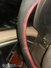 淄客 大众真皮手缝方向盘套迈腾帕萨特朗逸速腾探歌途岳昂观宝来ID346 头层牛皮 小牛皮（黑皮侧孔红线） 实拍图
