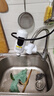 新飞电热水龙头免安装家用即热式热水器速热小厨宝过水热加热水龙头 白色免安装【漏电保护器】 实拍图