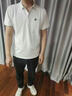 冰丝保罗有领男士短袖T恤夏季潮流翻领子衬衫领POLO衫半袖上衣服 潮社坊-R23白色 (冰丝凉感) XL （建议125-135斤以内） 实拍图