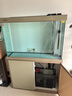 森森（SUNSUN）鱼缸水族箱客厅免换水风水家用金鱼缸 1米长 34.6cm宽 时尚底滤(黑白灰可选) 实拍图