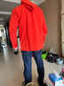 ARC'TERYX始祖鸟 GAMMA HOODY 防风 男子 软壳夹克 Dynasty/皇朝红 M 实拍图