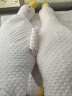 奔麦大白鹅婴儿排气枕新生儿飞机抱枕宝宝趴睡神器防窒息 【防窒息】+防惊跳固定带 纯色 实拍图