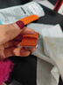 炫戴（XUANDAI）适用小米手环9pro表带9/8pro手环腕带原装红米watch4手表带牛皮小米9Pro保护膜壳配件 赤霞橙【店长推荐丨升级同款】 适用：小米手环9/8PRO-原版皮革·快拆头粒 实拍图