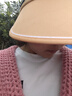 夏季大帽檐户外遮阳帽空顶可折叠帽女防紫外线防晒遮阳帽 随机颜色两个 实拍图