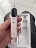拜尔（BAIR）i5大屏可视智能TFT全视角显示屏扫振声波电动牙刷深度清洁成人自动软毛护龈送女男朋友学生款 【无线充电】i5白色 实拍图