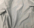 特步防泼水外套新款男夹克上衣跑步训练服户外双层风衣运动服 棉花白/影灰色-0057 XL 实拍图
