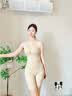 婷美连体塑身衣女收腹提臀后脱式免穿内衣无痕塑形美体束身衣 肤色XL 实拍图