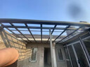 铝合金雨棚屋檐家用遮阳棚阳台户外防雨耐力板无声别墅院子车雨棚 【全国上门测量诚意金】可抵货款 实拍图