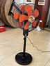方帅（FOSHUAI）【25升级新款】双头电风扇360度旋转双向风扇20寸落地扇大排档饭店大功率工业车间仓库使用电风扇 501-16寸橙色机械款-360度旋转-可单面控制 实拍图