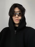 巴宝莉（BURBERRY）墨镜男女款太阳镜字母印花无框眼镜骑行护目镜朋友生日礼物BE4291 3001/G 实拍图