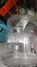 拜杰水桶手提式纯净水桶户外塑料茶水桶饮水桶矿泉水大桶储水桶大容量 透明款19L【特厚PC全新料】 实拍图