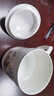 玉蝶景德镇茶杯陶瓷大号带盖家用水杯大容量办公室泡茶杯青花瓷杯子 新款 大 千里江山（950ML) 实拍图