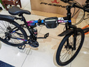 凤凰（Phoenix）可折叠山地车自行车成人男女新款式学生12到18岁变速越野软尾单车 折叠双避震【密封全轴承】钢架/辐条轮炫彩 26寸-27速【身高158-188cm】 实拍图