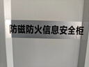 海艾珈防磁柜CD光盘消磁安全柜档案磁盘存放柜防火防潮密码柜二抽 实拍图