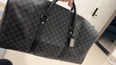 CalaceKonla男士手提旅行包大容量男短途行李袋旅游登机包出差包时尚商务ck19 19#方格款（升级加大） 实拍图