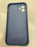 英悦 适用苹果12手机壳iPhone12Pro Max液态硅胶Mini新款镜头全包超薄防摔女男软壳高级感保护套 苹果12【海蓝色】液态硅胶·内里植绒·贈钢化膜 实拍图