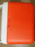 ICERS艾森斯5L户外PU保温箱家用车载医药品胰岛素冷藏箱母乳冷链运输箱 5L橘红色(PU6面)送：1冰盒+4冰袋 有温度显示 实拍图