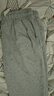 NASA GISS休闲裤男宽松直筒阔腿裤潮流长裤子 花灰直筒常规 (180/84A)XL 实拍图