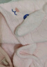 taoqibaby儿童浴巾斗篷男女孩可穿式新生婴儿带帽浴袍洗澡吸水速干宝宝裹巾 粉色兔子【7A级抗菌】A类加厚款 120*80cm 实拍图