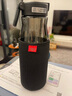 诺百纷4系魔力球磁弹泡茶杯tritan塑料便携户外健身防摔茶水分离杯  灰黑 T3516  1200ml 实拍图