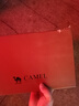 骆驼（CAMEL） 复古擦色牛皮耐磨软底大头休闲商务皮鞋男 G13S201051 黑色 43  实拍图