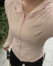 浪莎防晒衣女修身防紫外线2025夏季新款高倍冰丝薄款防晒服凉感外套 樱花粉【连帽款 隐形口袋】 L 【121-140斤】 实拍图