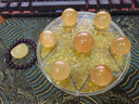 铭汇通100%天然水晶球阵黄七星阵方解石材质盆家居东北厨房 加强款小号底座15cm（边2.5中3cm） 晒单实拍图