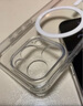 品胜 适用苹果15手机壳 iPhone15保护套简约透明气囊防摔超薄防震耐磨防尘全包抗指纹网红软壳 透明 实拍图