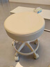 北风之恋吧台椅升降椅高脚凳酒吧椅前台收银台椅子美容旋转椅家用化妆凳子 米白色【米白架-顺色轮】 实拍图
