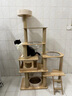CHONLDERL猫爬架猫窝猫树一体大型太空舱猫架子四季通用剑麻猫咪玩具用品 【156CM 10层双太空舱】全剑麻星喵XM-2 实拍图