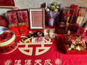 嘻吻乐结婚喜字蜡烛一对婚礼红色喜烛洞房花烛无烟龙凤烛婚庆用品大全 彩色龙凤喜烛1对 无规格 实拍图