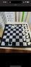友邦国际象棋黑白磁性折叠便携成人儿童学生教学用棋2810B(棋盘28*28) 实拍图