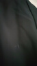 柒牌棒球领夹克春夏厚款休闲防静电格纹棉服外套【双面穿】125JK70760 黑色 L (175) 实拍图
