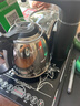 一号茶【首单立减】茶具茶桌防烫烧水壶全自动上水泡茶壶茶几嵌入式抽水壶家用烧水套装一体整套 1L 黑色-不锈钢全自动-20*37cm 实拍图
