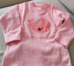 舒贝怡儿童睡衣内衣套装纯棉新春款宝宝秋衣秋裤婴儿衣服分体童装粉色80 实拍图