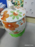 瓷秀源（cixiuyuan） 水杯陶瓷杯创意情侣杯子马克杯带盖带勺陶瓷骨瓷咖啡杯 胖杯挥舞青春 实拍图