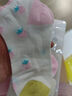 塔曼猫【5双装】女童袜子夏季网眼薄款花边短袜宝宝袜子女孩大童棉袜夏天透气3-5-7-9-10-12岁 【5双装】ML21-047花边草莓 XL(9-12岁) 建议脚长20-23cm 实拍图