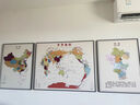 孔匠客厅装饰画中国世界省份地图2025新款沙发背景墙面挂画办公室壁画 中国+世界+四川 60*80*2+120*80【晶瓷+铝框】 实拍图
