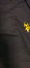 U.S. POLO ASSN.T恤男短袖男士纯棉t恤夏季白色小T恤休闲男打底衫父亲节 黑色 XL 实拍图