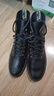 马丁（DR.MARTENS）Zavala西部靴男女款夏季舒适轻量黑色工装风马丁靴 黑色 43 实拍图