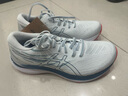 亚瑟士ASICS男鞋稳定支撑跑鞋运动鞋透气跑步鞋 GEL-KAYANO 29 白色/蓝色 42 实拍图