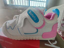 卡特兔宝宝学步鞋秋季小K盾机能鞋男女童宝宝幼儿园小白鞋婴儿鞋X3CE016 实拍图