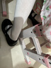 回力儿童鞋女孩小皮鞋玛丽珍鞋女童单鞋 WZ(JS)-027401 黑色 32码 实拍图