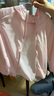 asics亚瑟士童装夏季男女儿童UPF50+防晒衣防紫外线服梭织外套 0620粉色 150 cm 实拍图