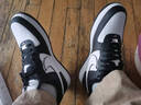 耐克NIKE板鞋男空军一号 AIR FORCE 1运动鞋DV0788-001黑白44.5 实拍图