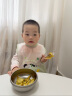 爱宝适宝宝吃饭围兜儿童罩衣婴儿反穿防溅衣小孩辅食饭兜男宝2件套S737 实拍图